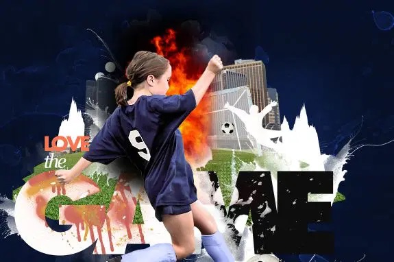 آموزش طراحی پس زمینه ورزشی در فتوشاپ